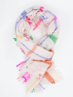 Damen Konstantin Starke – Schal aus Kaschmir mit Karomuster