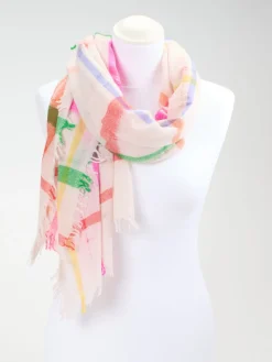 Damen Konstantin Starke – Schal aus Kaschmir mit Karomuster