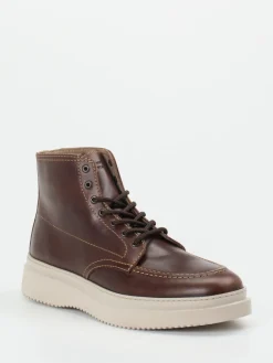 – Schnürboots aus Fettleder Dunkel*Konstantin Starke Sale