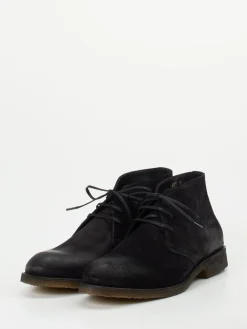 Herren Konstantin Starke – Schnürboots aus Veloursleder