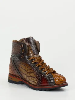 – Schnürboots aus geprägtem Leder*Konstantin Starke Hot