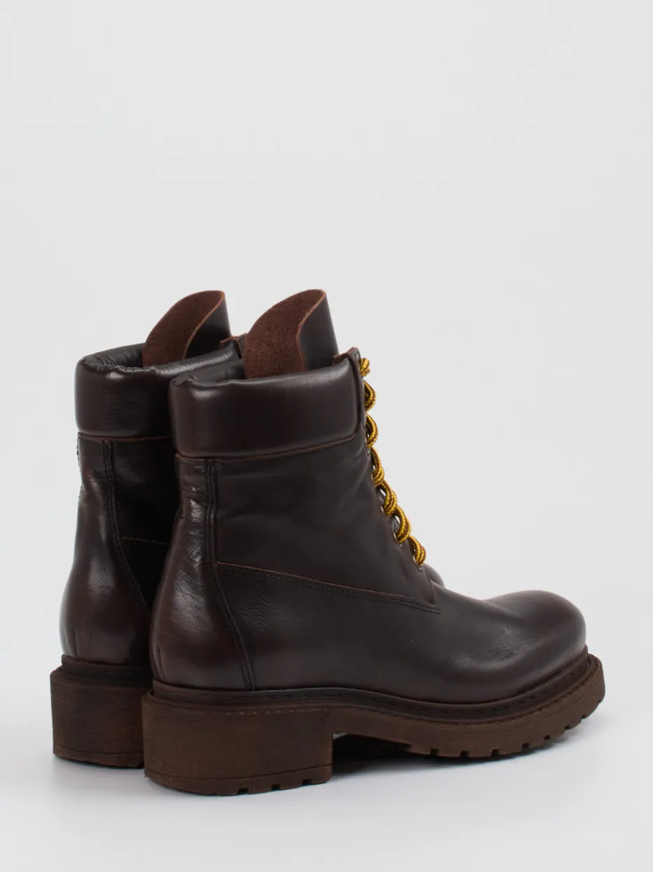 – Schnürboots aus Kalbleder Dunkel*Konstantin Starke Clearance