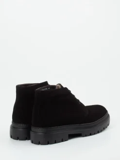 – Schnürboots aus Veloursleder*Konstantin Starke