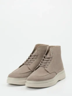 – Schnürboots aus Nubukleder Taupe*Konstantin Starke New