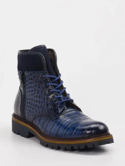 Herren Konstantin Starke – Schnürboots aus Leder in Tinten