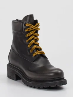 Damen Konstantin Starke – Schnürboots aus Kalbleder anthrazit