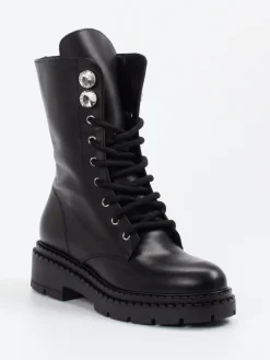 – Schnürboots aus Kalbleder*Konstantin Starke Hot