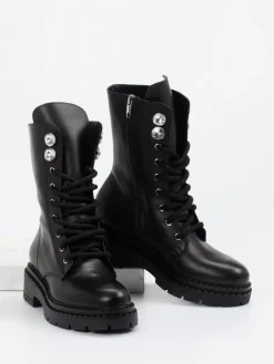 – Schnürboots aus Kalbleder*Konstantin Starke Hot