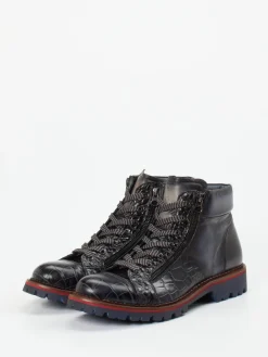 – Schnürboots aus geprägtem Leder*Konstantin Starke