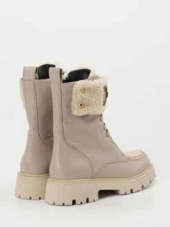 Damen Konstantin Starke – Schnürboots aus Kalbleder grau