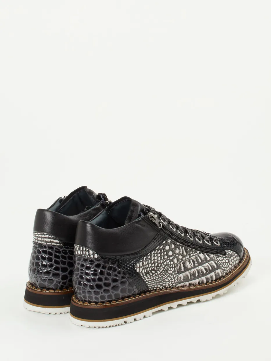 – Schnürschuh aus geprägtem Leder*Konstantin Starke Outlet