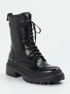 – Schnürstiefelette aus Lammleder*Konstantin Starke New