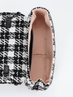 Damen Konstantin Starke – Schultertasche aus Textil Bouclé