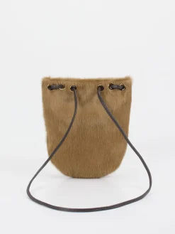 – Schultertasche aus Fell hell*Konstantin Starke Outlet