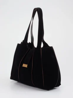 – Shopper aus Veloursleder*Konstantin Starke Discount