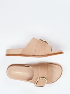 Damen Konstantin Starke – Slides aus Veloursleder in