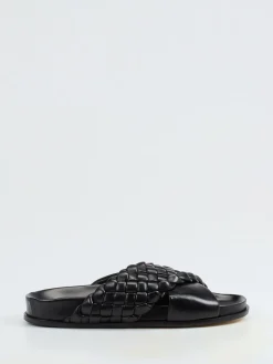 Damen Konstantin Starke – Slides aus Flechtleder