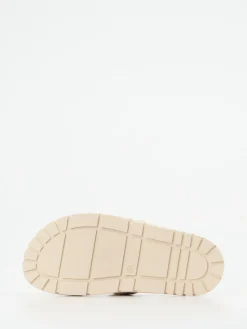 – Slides aus Kalbleder Rosébeige*Konstantin Starke Hot