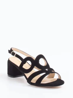 – Slingback-Sandale aus Veloursleder*Konstantin Starke Hot