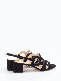 – Slingback-Sandale aus Veloursleder*Konstantin Starke Hot