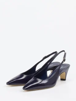 – Slingback-Pumps aus Lackleder Nacht*Konstantin Starke Outlet