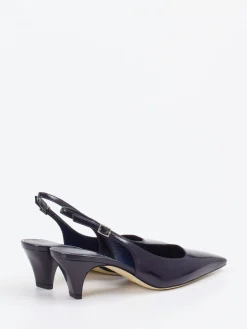 – Slingback-Pumps aus Lackleder Nacht*Konstantin Starke Outlet