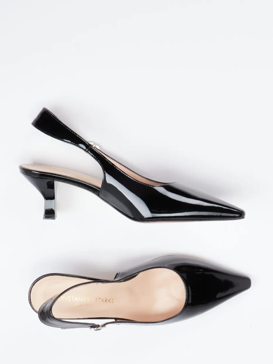 Damen Konstantin Starke – Slingback-Pumps aus Lackleder