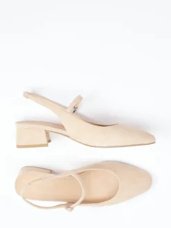 Damen Konstantin Starke – Slingback-Pumps aus Veloursleder