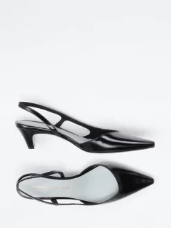 Damen Konstantin Starke – Slingback-Pumps aus Hochglanzleder