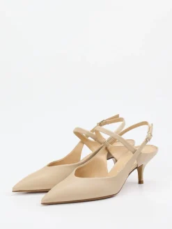 Damen Konstantin Starke – Slingback-Pumps aus Lammleder beige