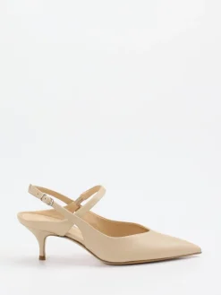 Damen Konstantin Starke – Slingback-Pumps aus Lammleder beige