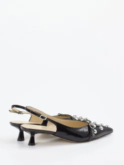 Damen Konstantin Starke – Slingback-Pumps aus Lackleder