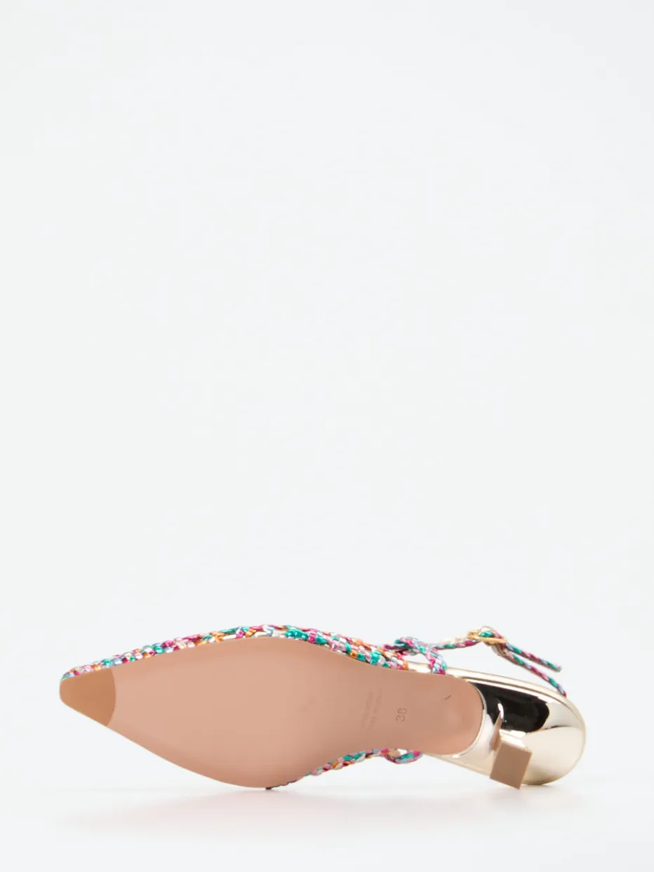 Damen Konstantin Starke – Slingback-Pumps aus Lammleder color