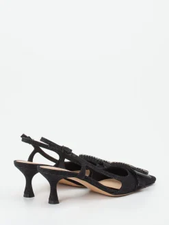 Damen Konstantin Starke – Slingback-Pumps aus Textil