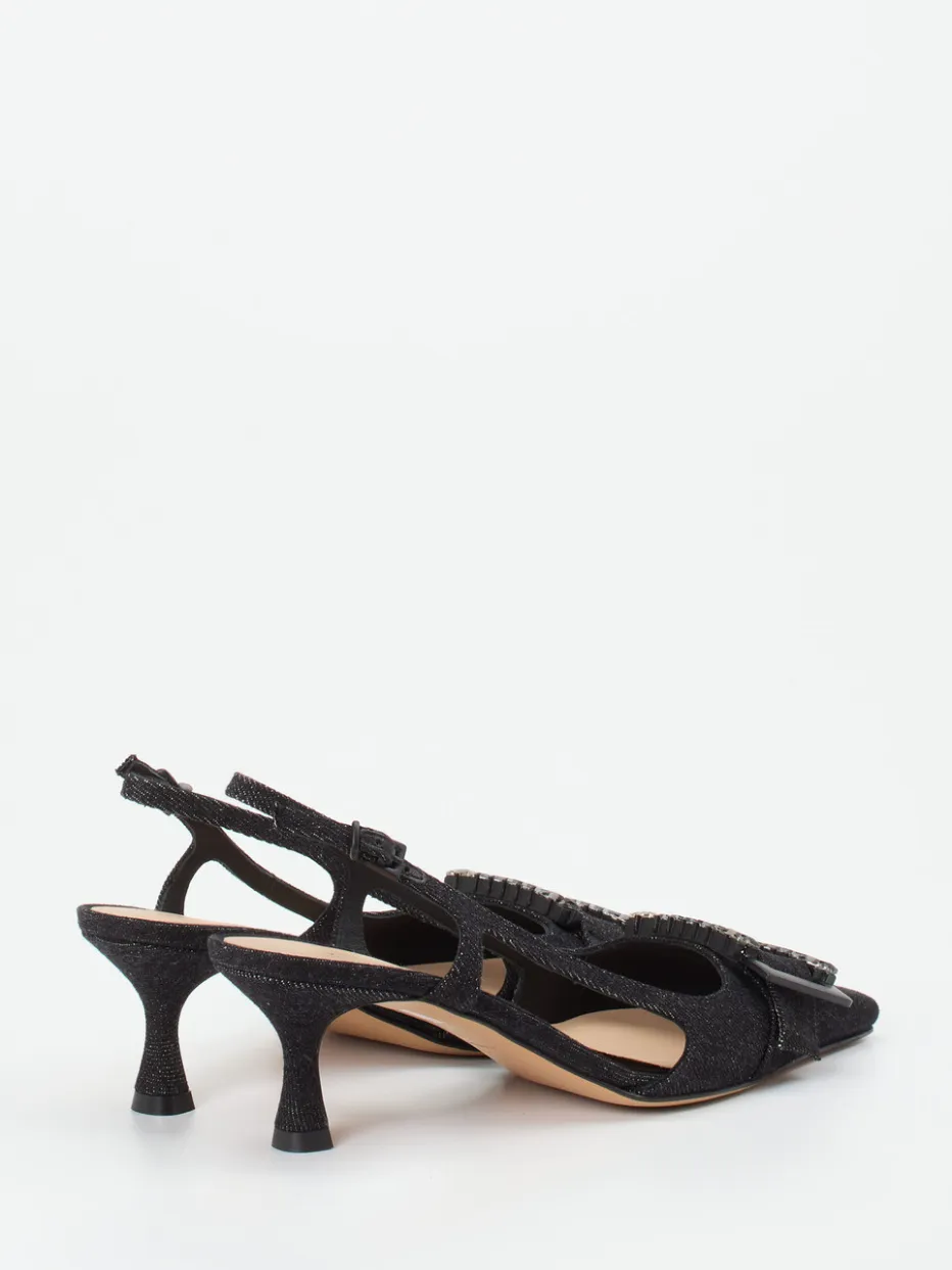 Damen Konstantin Starke – Slingback-Pumps aus Textil