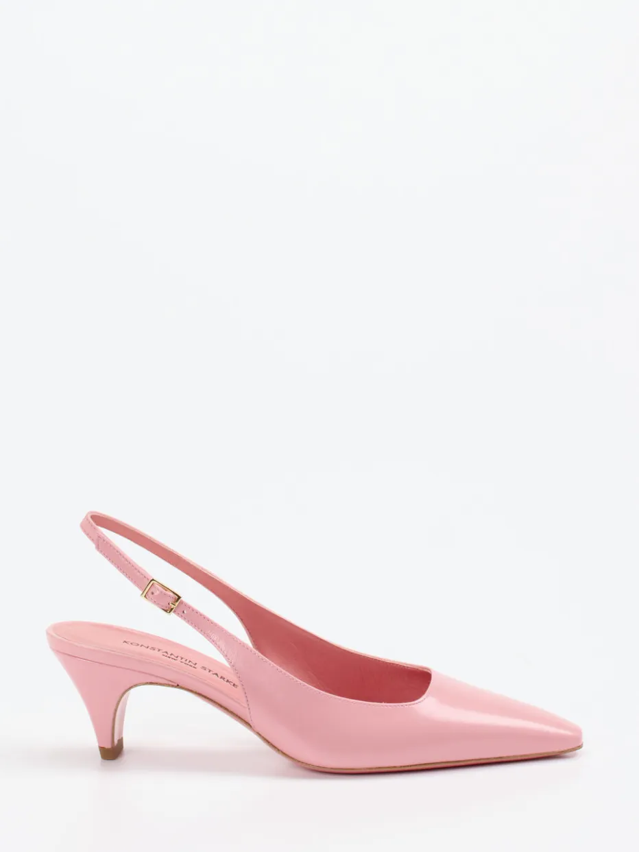 – Slingback-Pumps aus Lackleder*Konstantin Starke Outlet