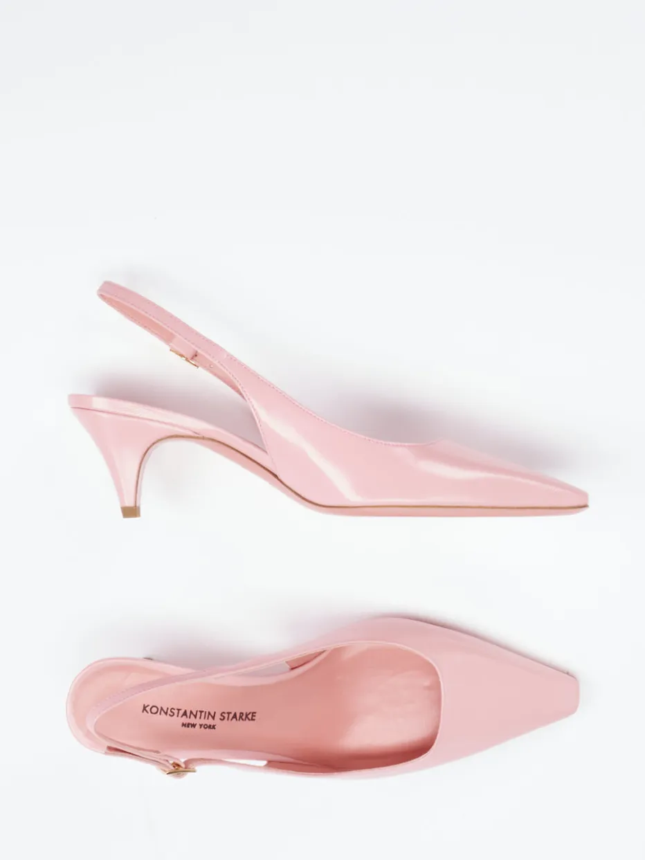 – Slingback-Pumps aus Lackleder*Konstantin Starke Outlet