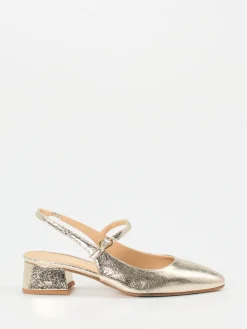 – Slingback-Pumps aus Metallicleder*Konstantin Starke Online
