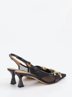 – Slingback-Pumps aus Netz in*Konstantin Starke Hot