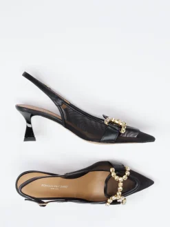 – Slingback-Pumps aus Netz in*Konstantin Starke Hot