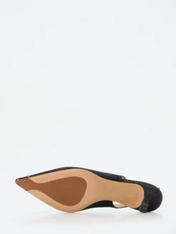 Damen Konstantin Starke – Slingback-Pumps aus Glitzertextil