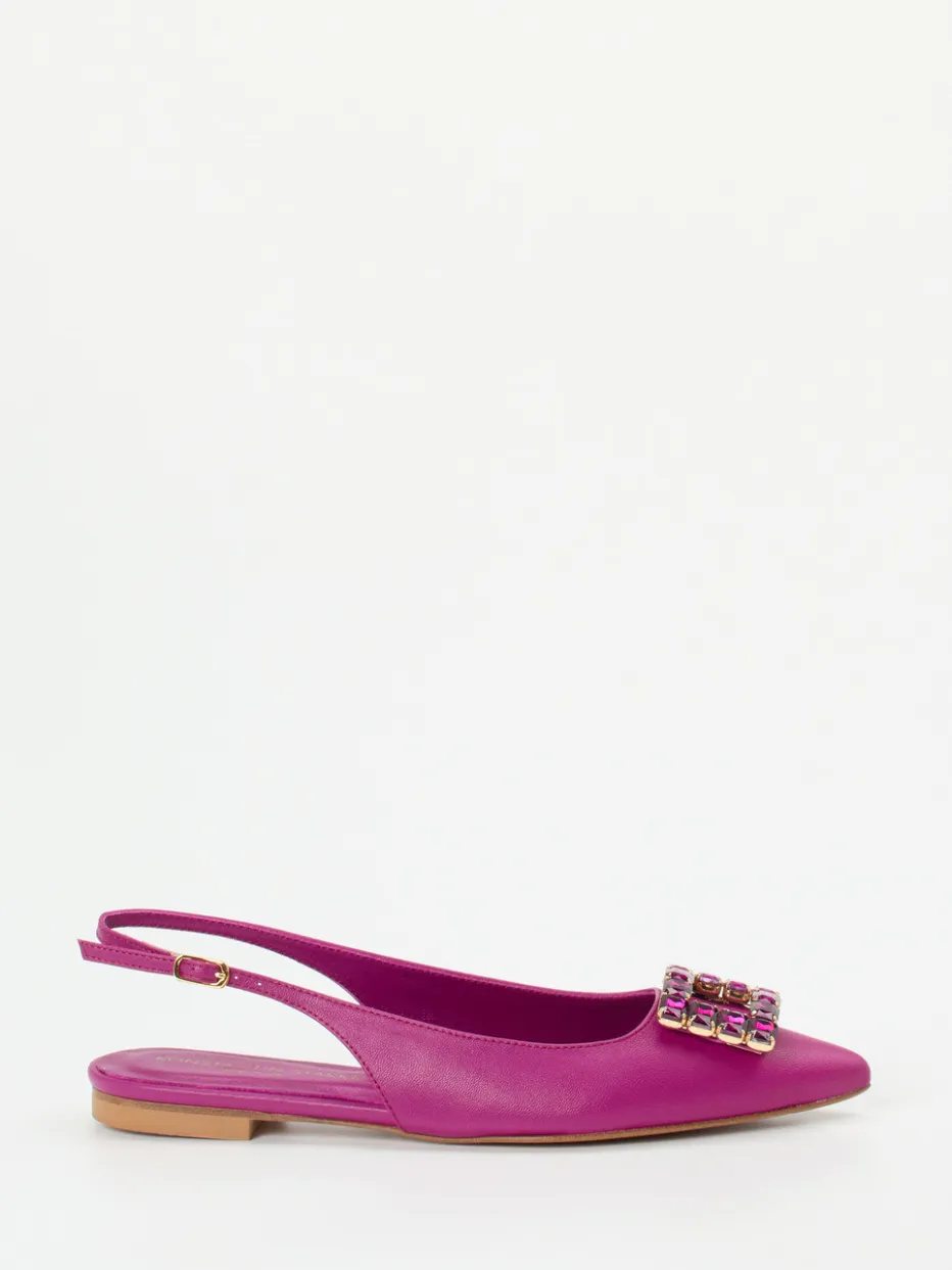 Damen Konstantin Starke – Slingback-Ballerinas aus Lammleder