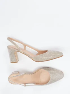 – Slingback-Pumps aus Metallicleder*Konstantin Starke Sale