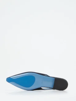 – Slingback-Ballerinas aus Textil Denim-Optik*Konstantin Starke New