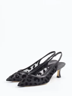 Damen Konstantin Starke – Slingback-Pumps aus Netzspitze