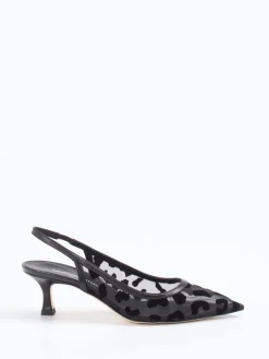 Damen Konstantin Starke – Slingback-Pumps aus Netzspitze