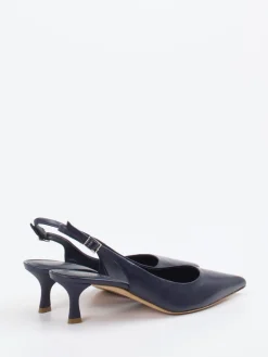– Slingback-Pumps aus Lackleder Dunkel*Konstantin Starke Hot