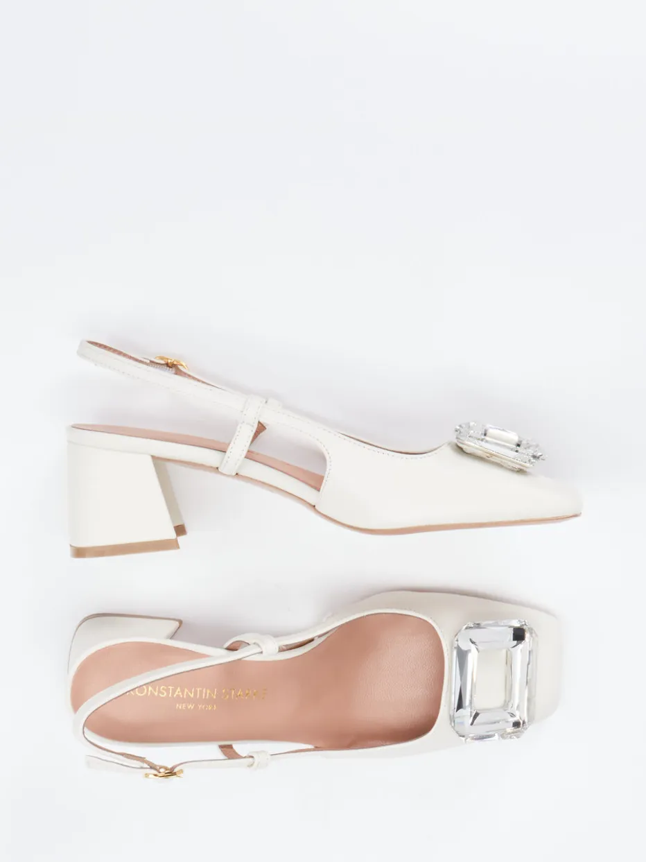 Damen Konstantin Starke – Slingback-Pumps aus Lammleder