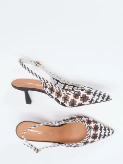 Damen Konstantin Starke – Slingback-Pumps aus Flechtleder