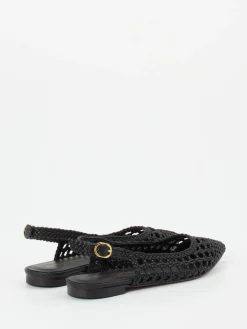 Damen Konstantin Starke – Slingback-Ballerinas aus Flechtleder